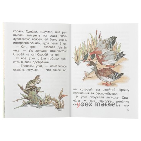 «Лягушка-путешественница и другие сказки», Бианки В. В., Гаршин В. М.