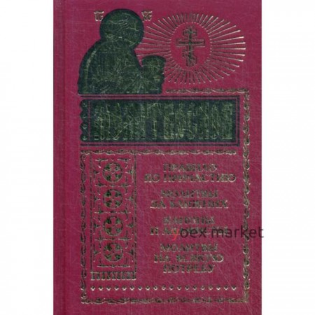 Молитвослов на всякую потребу. Правило ко причастию; молитвы за ближних; каноны и акафисты (с чашей)