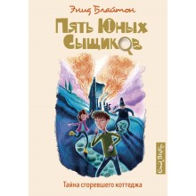 Пять юных сыщиков и пёс-детектив. Тайна сгоревшего коттеджа. Книга 1. Блайтон Э.