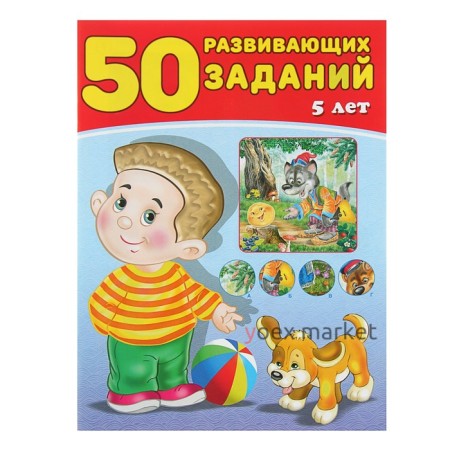 50 развивающих заданий: для детей 5 лет