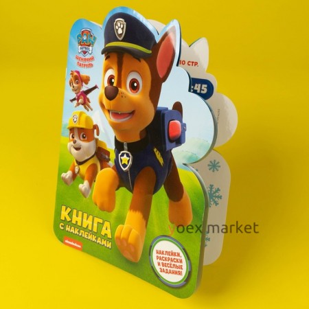 Набор для творчества с наклейками «Гончик», PAW PATROL, 12 листов