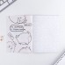 Блокнот-раскраска в мягкой обложке на скрепке «Мяу», А6 12 листов