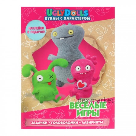 Весёлые игры UglyDolls «Куклы с характером» (с наклейками)