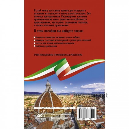 Итальянская грамматика без репетитора. Все сложности в простых схемах. Каминская А.И.