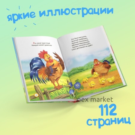 Книга в твёрдом переплете «Мои первые стихи и потешки», 112 стр.