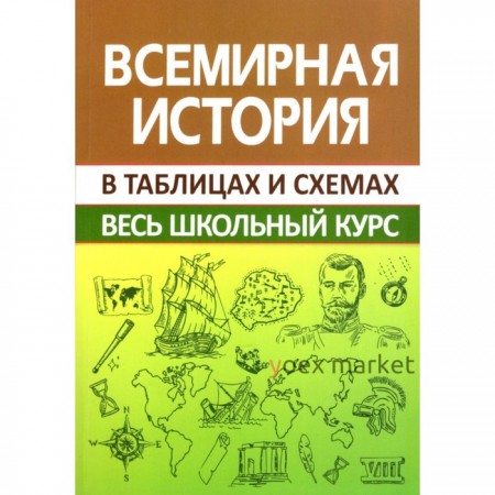 Всемирная история. Весь школьный курс в таблицах. Кузнецов И.