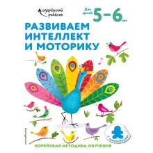 Развиваем интеллект и моторику: для детей 5–6 лет (с наклейками)