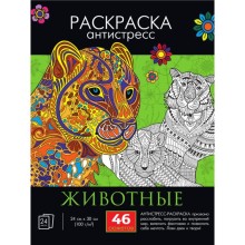 Раскраска-антистресс 