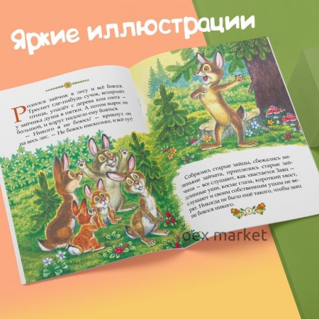 Сказки русские народные, набор, 10 шт. по 12 стр.