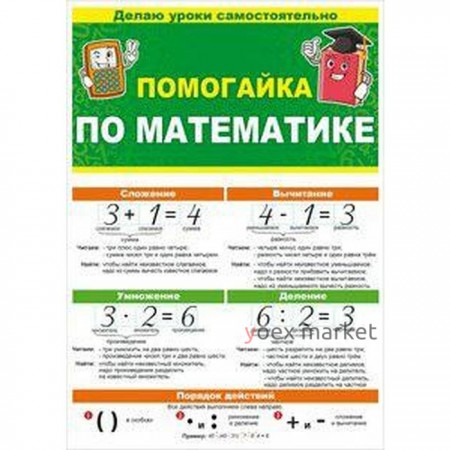 Помогайка по математике