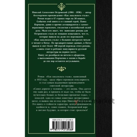 Как закалялась сталь. Островский Н.А., 384 стр.