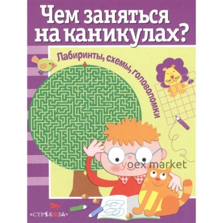 Чем заняться на каникулах. Выпуск 1. Лабиринты, схемы, головоломки (6+)