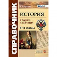 Справочник. История в схемах и таблицах. 5-11 класс. Лебедева Р. Н.