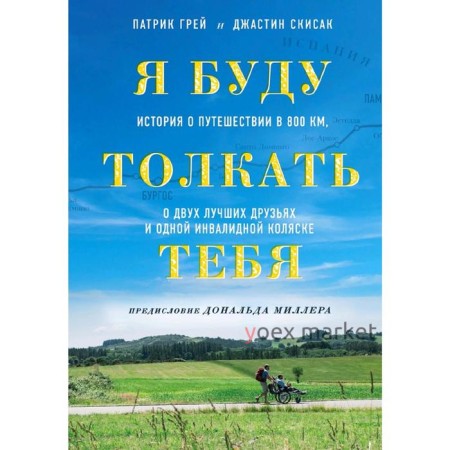 Я буду толкать тебя. История о путешествии в 800 км, о двух лучших друзьях и одной инвалидной коляске