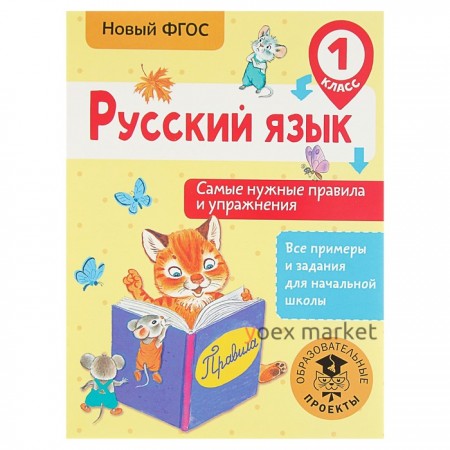 Русский язык. 1 класс. Самые нужные правила и упражнения. Шевелёва Н. Н.