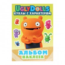 Альбом наклеек UglyDolls «Куклы с характером» (зелёный)