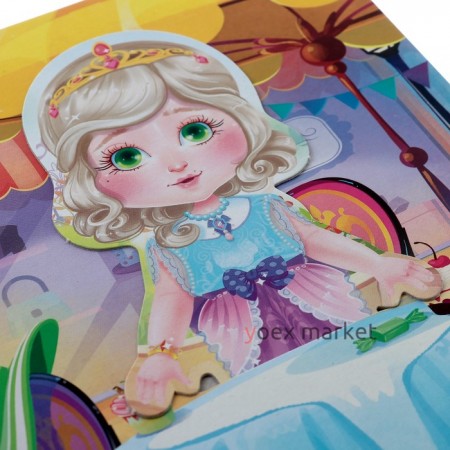 Книжка с куклой «Принцесса»